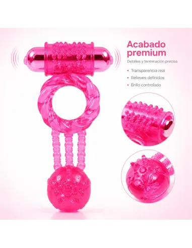 Anillo doble vibrador | Pretty love | Anillos