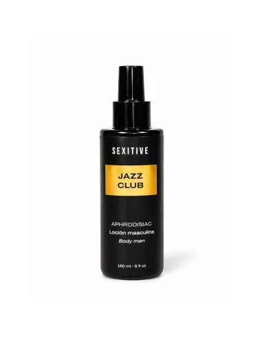 Loción masculina aphrodisiac jazz club - 150ml | Sexitive | Perfumes masculinos