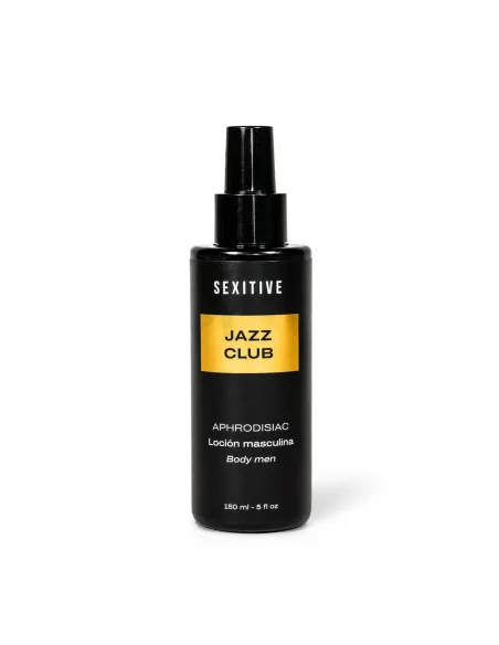 Loción masculina aphrodisiac jazz club - 150ml | Sexitive | Perfumes masculinos
