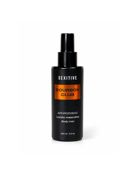 Loción masculina aphrodisiac bourbon club - 150ml | Sexitive | Perfumes masculinos