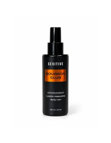 Loción masculina aphrodisiac bourbon club - 150ml | Sexitive | Perfumes masculinos