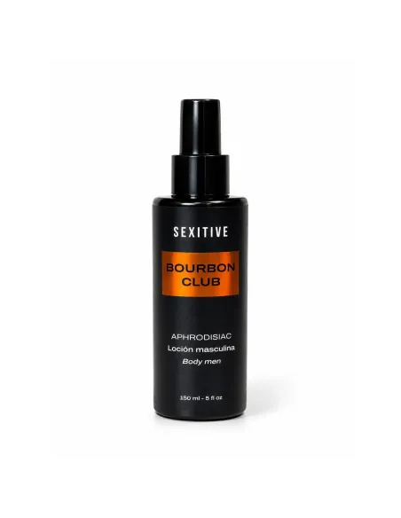 Loción masculina aphrodisiac bourbon club - 150ml | Sexitive | Perfumes masculinos