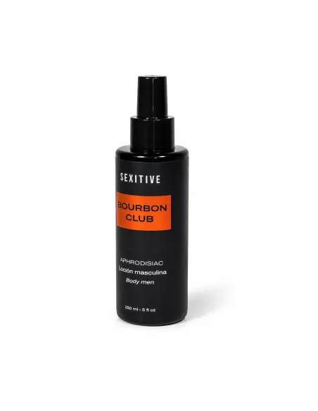 Loción masculina aphrodisiac bourbon club - 150ml | Sexitive | Perfumes masculinos