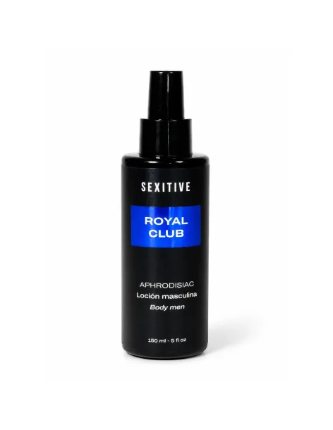 Loción masculina aphrodisiac royal club - 150ml | Sexitive | Perfumes masculinos