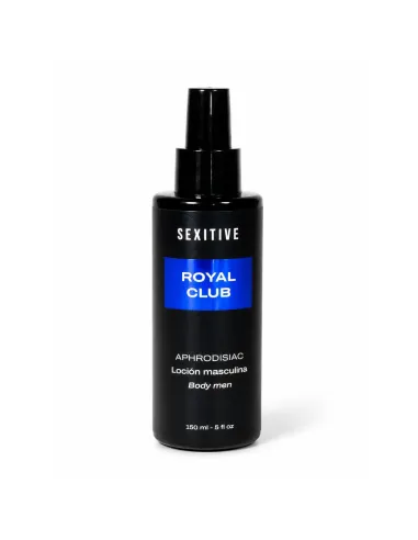 Loción masculina aphrodisiac royal club - 150ml | Sexitive | Perfumes masculinos