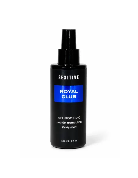 Loción masculina aphrodisiac royal club - 150ml | Sexitive | Perfumes masculinos