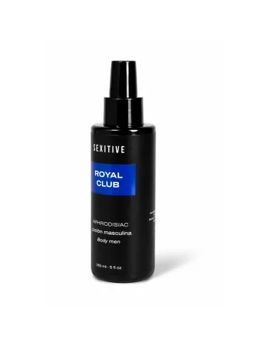 Loción masculina aphrodisiac royal club - 150ml | Sexitive | Perfumes masculinos