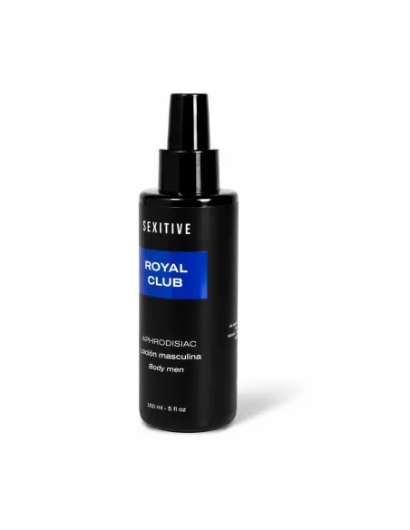 Loción masculina aphrodisiac royal club - 150ml | Sexitive | Perfumes masculinos