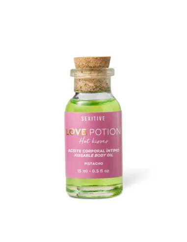 Mini aceite comestible love potion pistacho - 15gr | Sexitive | Comestibles