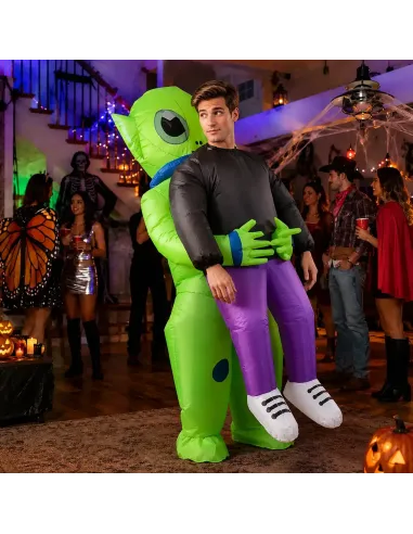 Disfraz de alien inflable fiestas 150-190cm | Infarta toys | Disfraces para fiestas