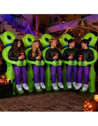 Disfraz de alien inflable fiestas 150-190cm | Infarta toys | Disfraces para fiestas