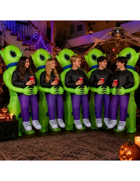 Disfraz de alien inflable fiestas 150-190cm | Infarta toys | Disfraces para fiestas