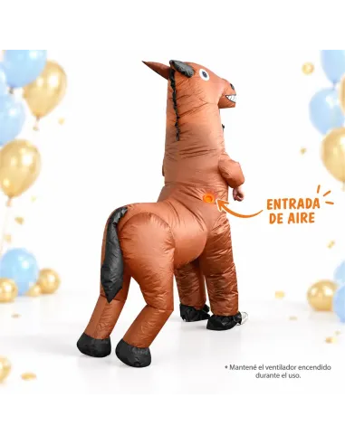 Disfraz de caballo inflable fiestas 150-190cm | Infarta toys | Disfraces para fiestas