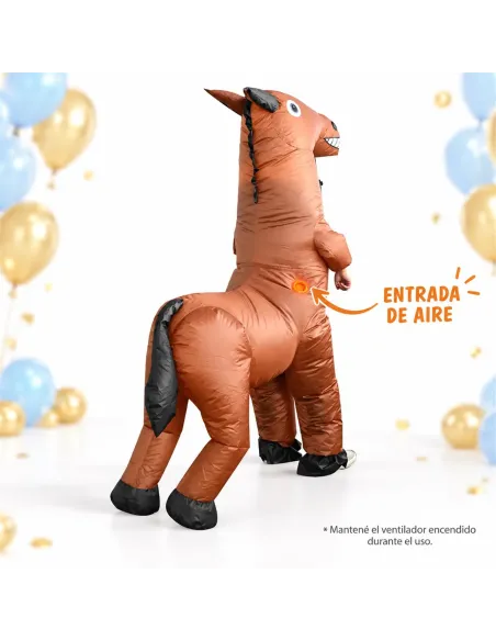 Disfraz de caballo inflable fiestas 150-190cm | Infarta toys | Disfraces para fiestas