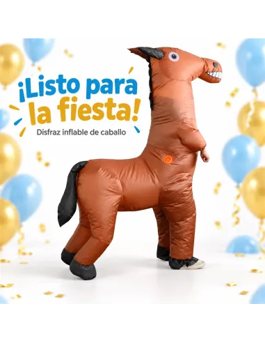 Disfraz de caballo inflable fiestas 150-190cm | Infarta toys | Disfraces para fiestas