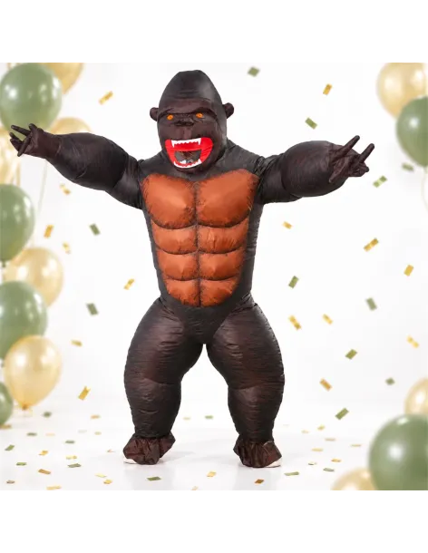 Disfraz de king kong inflable fiestas 150-190cm | Infarta toys | Disfraces para fiestas