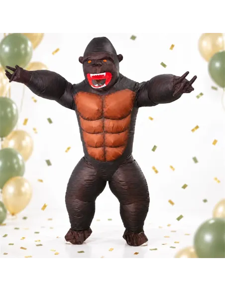 Disfraz de king kong inflable fiestas 150-190cm | Infarta toys | Disfraces para fiestas