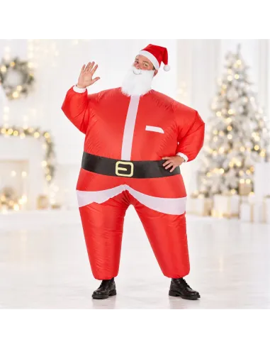 Disfraz de papa noel inflable fiestas 150-190cm | Infarta toys | Disfraces para fiestas