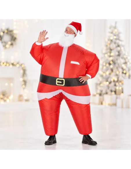 Disfraz de papa noel inflable fiestas 150-190cm | Infarta toys | Disfraces para fiestas