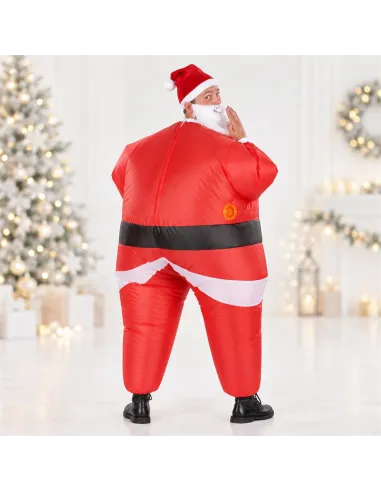 Disfraz de papa noel inflable fiestas 150-190cm | Infarta toys | Disfraces para fiestas