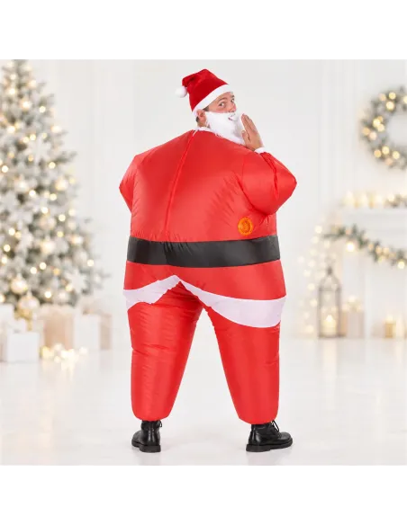 Disfraz de papa noel inflable fiestas 150-190cm | Infarta toys | Disfraces para fiestas