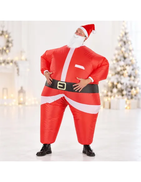 Disfraz de papa noel inflable fiestas 150-190cm | Infarta toys | Disfraces para fiestas