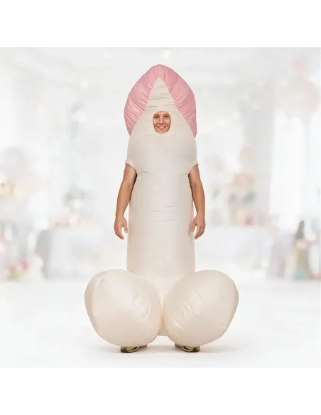 Disfraz de pene rosa inflable fiestas 150-190cm | Infarta toys | Disfraces para fiestas