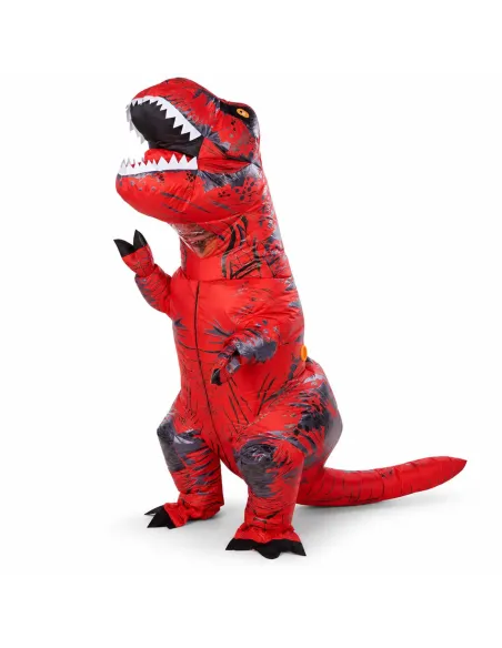 Disfraz de t-rex rojo inflable fiestas 150-190cm | Infarta toys | Disfraces para fiestas