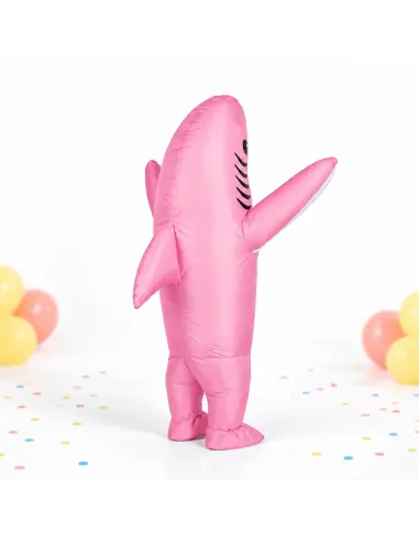 Disfraz de tiburon rosa inflable fiestas 150-190cm | Infarta toys | Disfraces para fiestas