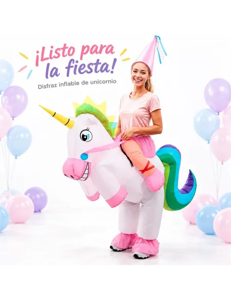 Disfraz de unicornio inflable fiestas 150-190cm | Infarta toys | Disfraces para fiestas