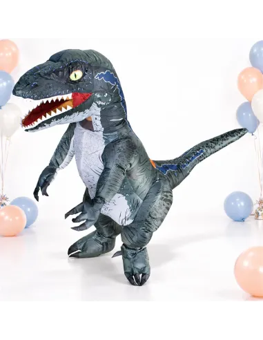 Disfraz de velociraptor inflable fiestas 150-190cm | Infarta toys | Disfraces para fiestas