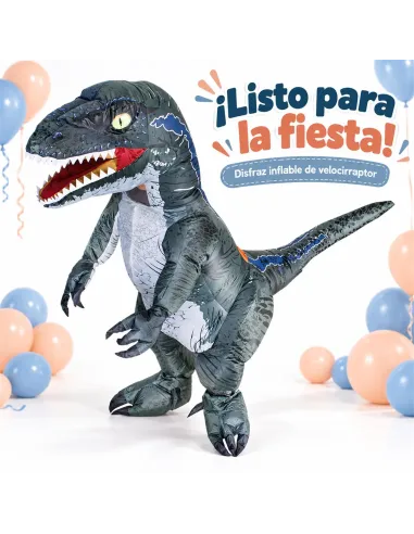 Disfraz de velociraptor inflable fiestas 150-190cm | Infarta toys | Disfraces para fiestas