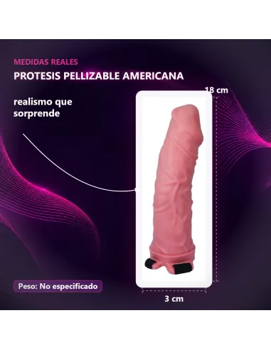 Protesis pellizcable americana f | Caiman | Fundas y extensiones