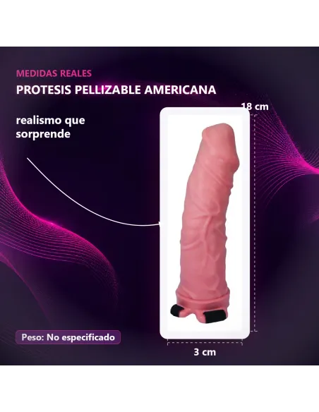 Protesis pellizcable americana f | Caiman | Fundas y extensiones