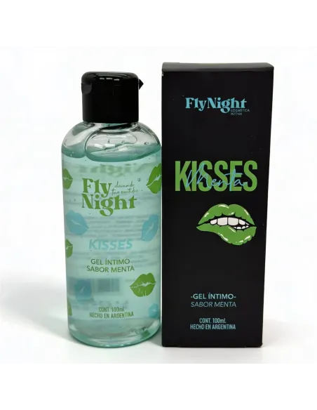 Kisses gel intimo mentol 100ml | Fly night | Intimos