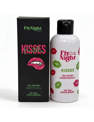 Kisses gel intimo strawberry 100ml | Fly night | Intimos