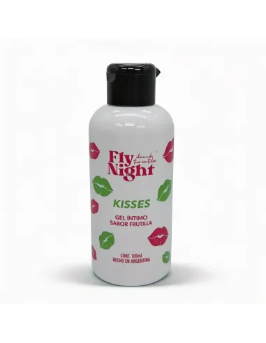 Kisses gel intimo strawberry 100ml | Fly night | Intimos