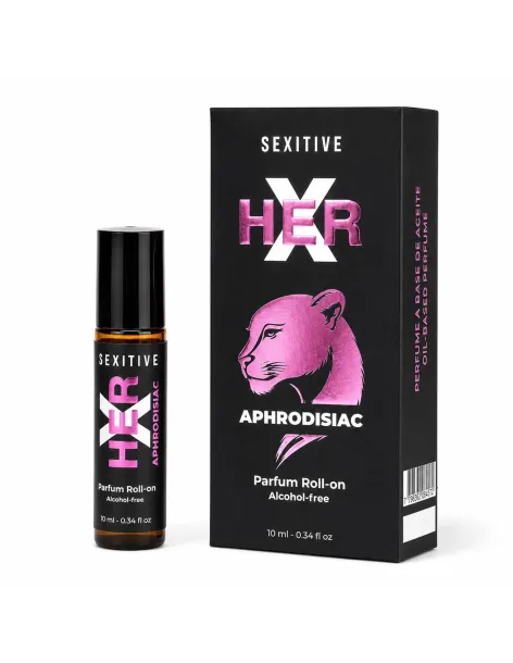 Perfume her - aceite concentrado roll on - 10ml | Sexitive | Perfumes femeninos