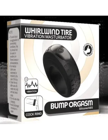 Anillo vibrador whirlwind tire secwell recargable con 10 modos usb | Secwell | Anillos