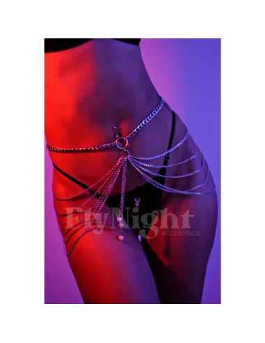 Caderera de cadenas con perlas | Fly night | Accesorios y outfits
