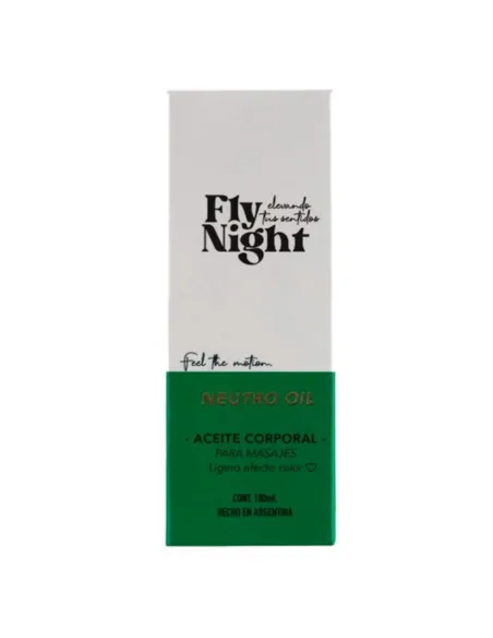 Aceite masaje neutro 100ml | Fly night | Corporales