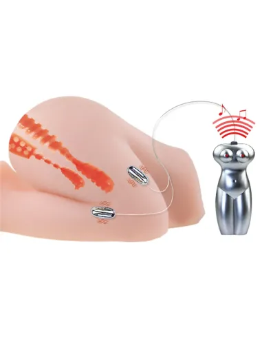 Masturbador ano vagina vibrador 42cm x 21cm - 9.4kg. temperatura sonido | Baile
