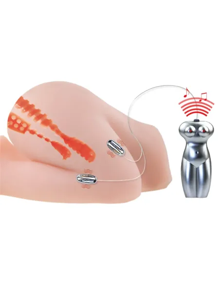 Masturbador ano vagina vibrador 42cm x 21cm - 9.4kg. temperatura sonido | Baile