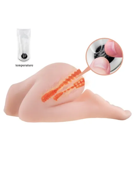 Masturbador ano vagina vibrador 42cm x 21cm - 9.4kg. temperatura sonido | Baile