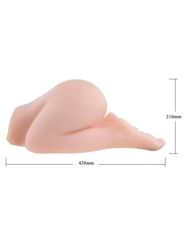 Masturbador ano vagina vibrador 42cm x 21cm - 9.4kg. temperatura sonido | Baile