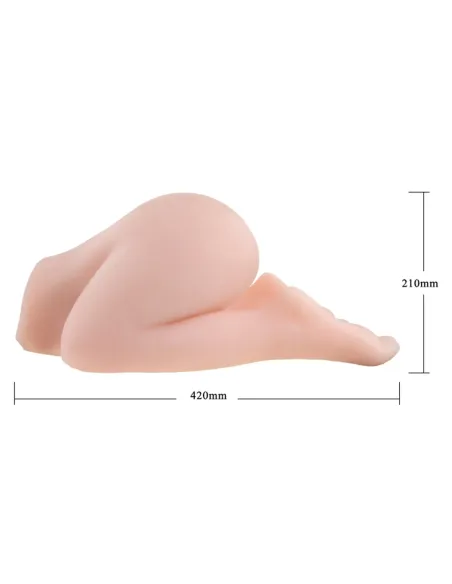 Masturbador ano vagina vibrador 42cm x 21cm - 9.4kg. temperatura sonido | Baile