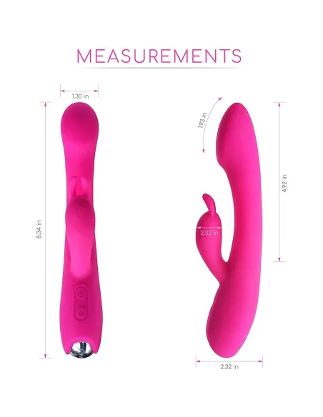 Anas vibrador multifuncional recargable usb | S-hande | Rabbits
