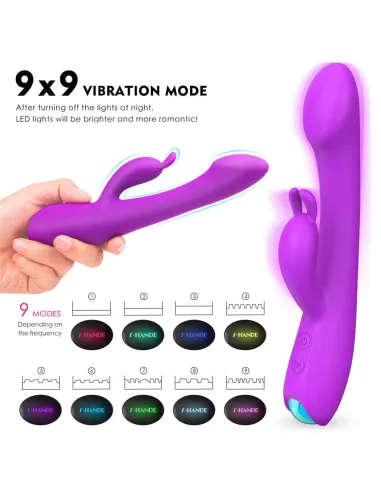 Anas vibrador multifuncional recargable usb | S-hande | Rabbits