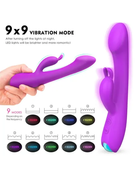 Anas vibrador multifuncional recargable usb | S-hande | Rabbits