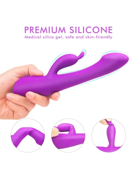 Anas vibrador multifuncional recargable usb | S-hande | Rabbits